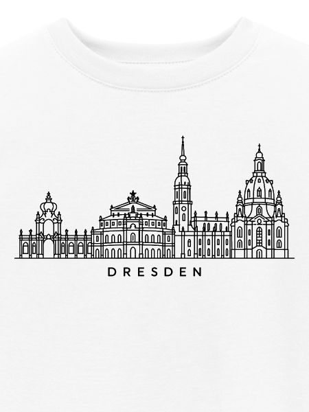 Dresden Skyline – Line Art