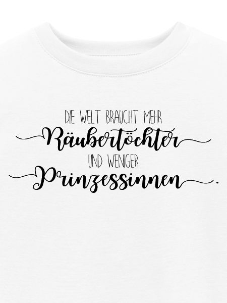 Räubertochter oder Prinzessin - schwarz