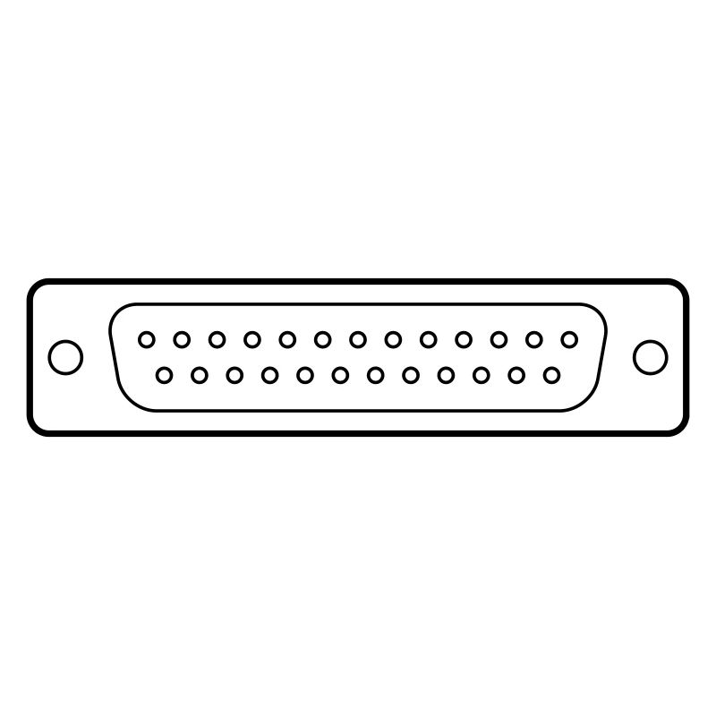DB 25 Connector Parallel, Printer
