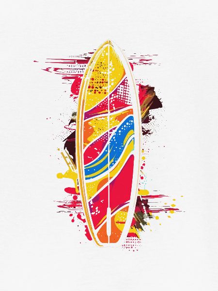 Surfbrett Graffiti