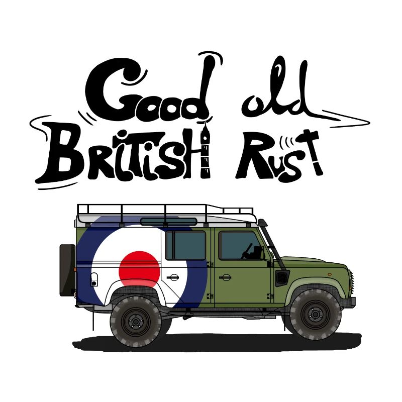 Anglais britannique rétro Offroader - Rusty