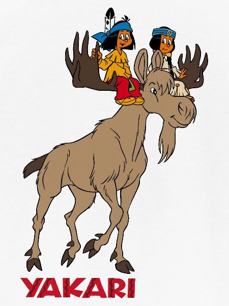 Yakari mit Elch