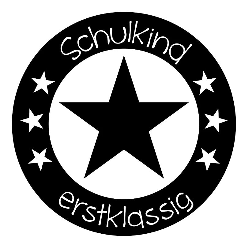 Erstklassiges Schulkind