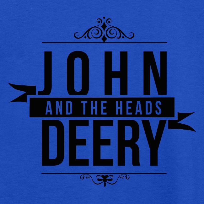 John Deery and The Heads Logo [BLACK]
