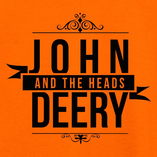 John Deery and The Heads Logo [BLACK]