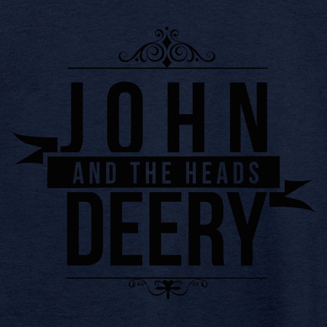 John Deery and The Heads Logo [BLACK]