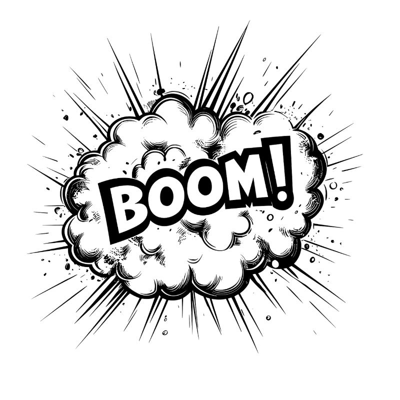 BOOM! – Dynamic comic book design