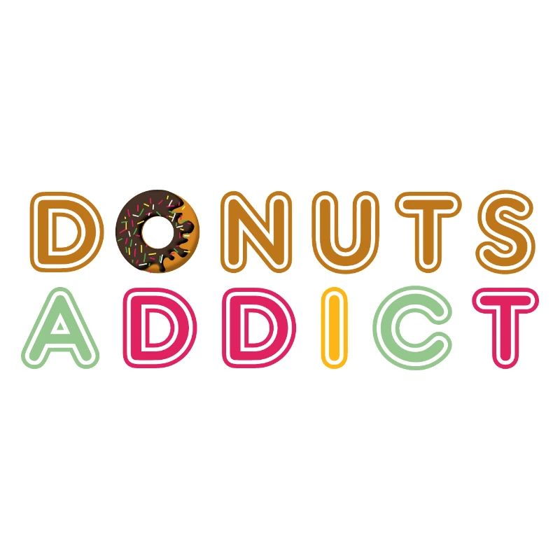 Donuts addict choco