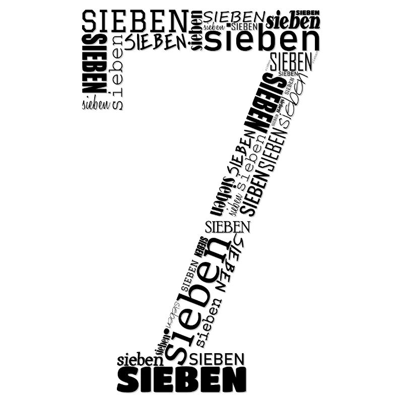 Siebenter Geburtstag Geschenk - Kind 7 Jahre