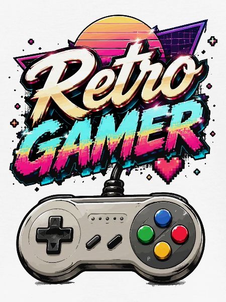 Retro Gamer Neon