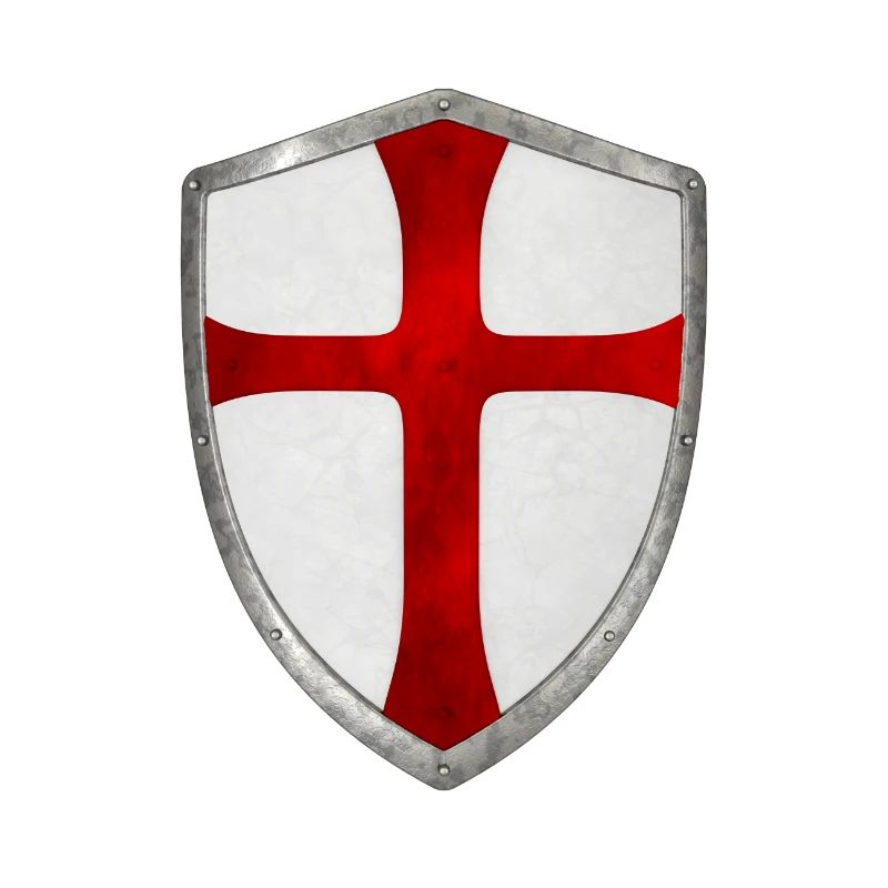 crusader cross templar shield crusade