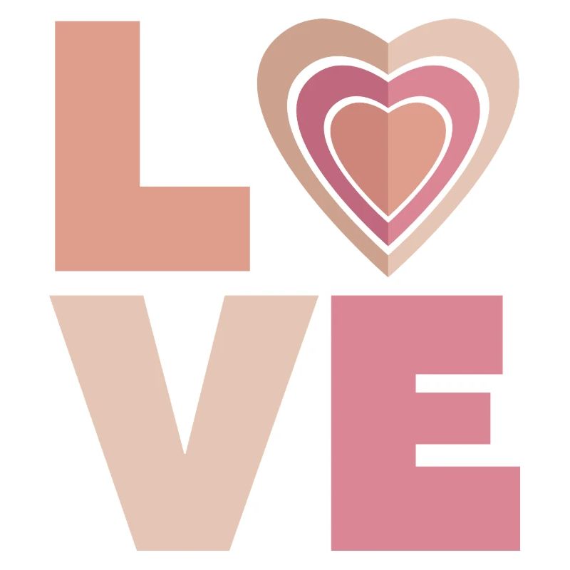 LOVE with heart