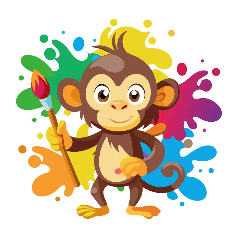 Jungle Junior: Playful Monkey Adventure