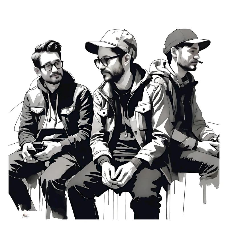 3 amis de l’encre