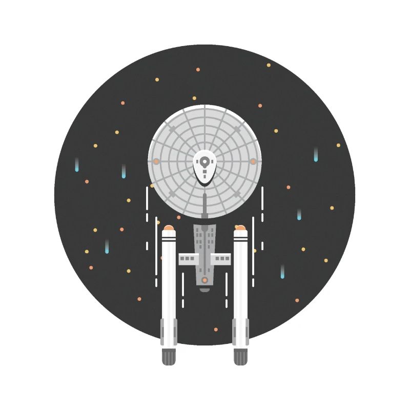 Vaisseau spatial dans l’espace