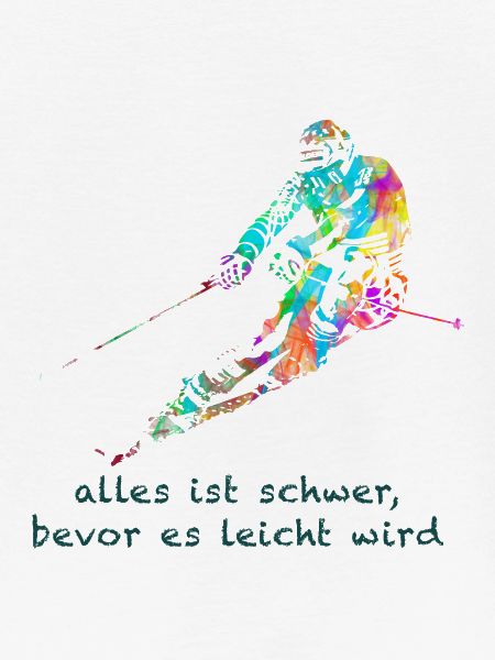 Skifahrer