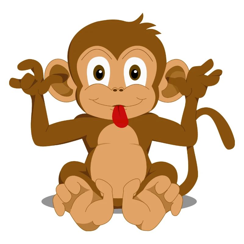 Frecher Affe