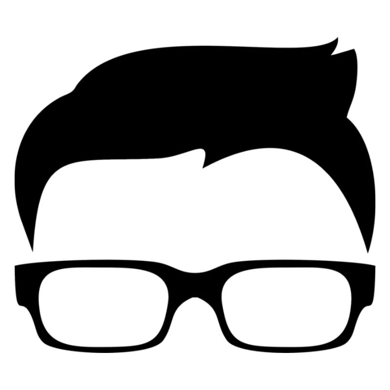 Nerd Hairstyle Glasses Gift