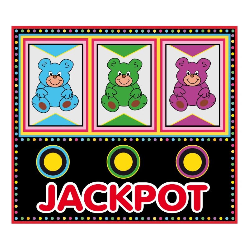 Jackpot with teddy bears