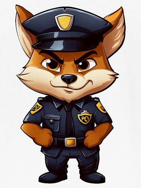 Polizei Fuchs