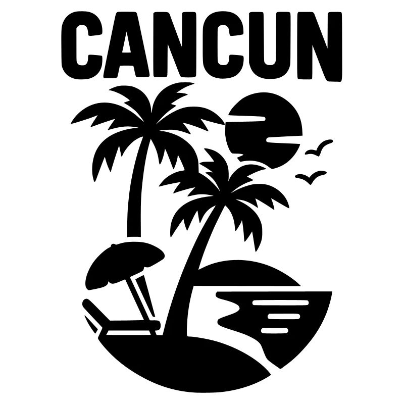 cancun silhouette