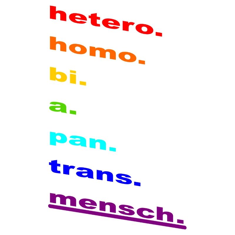 Rainbow Identity: Homo Bi Pan Trans