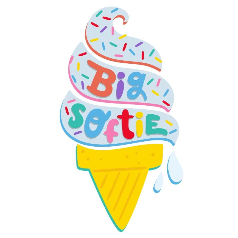 Play-Doh Knete Big Softie Softeis-Design