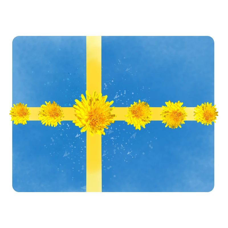 Suède Fleurs Solstice d’été