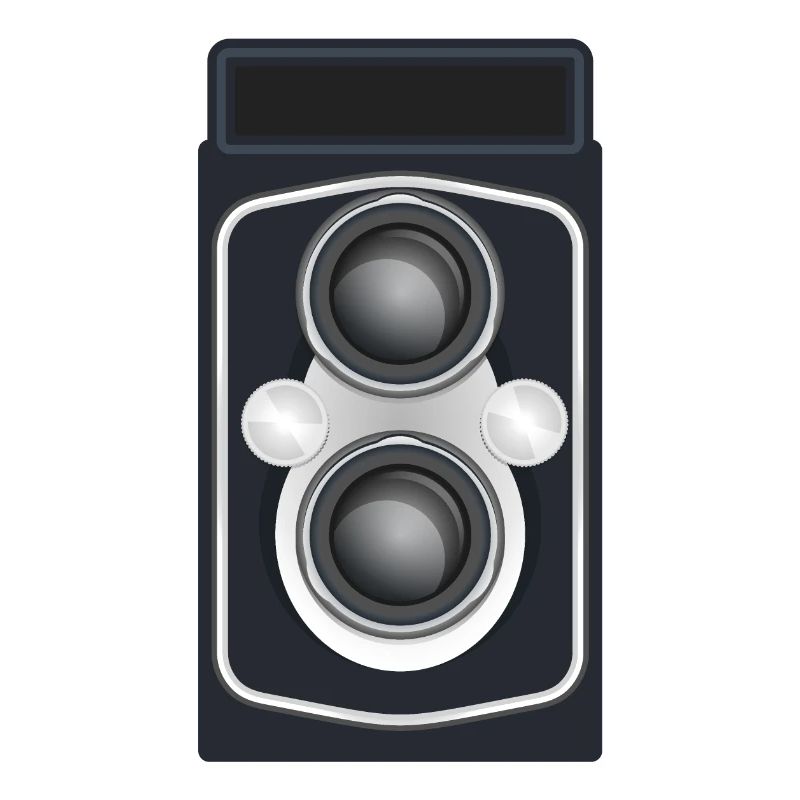 Twin Lens Reflex Camera Clean