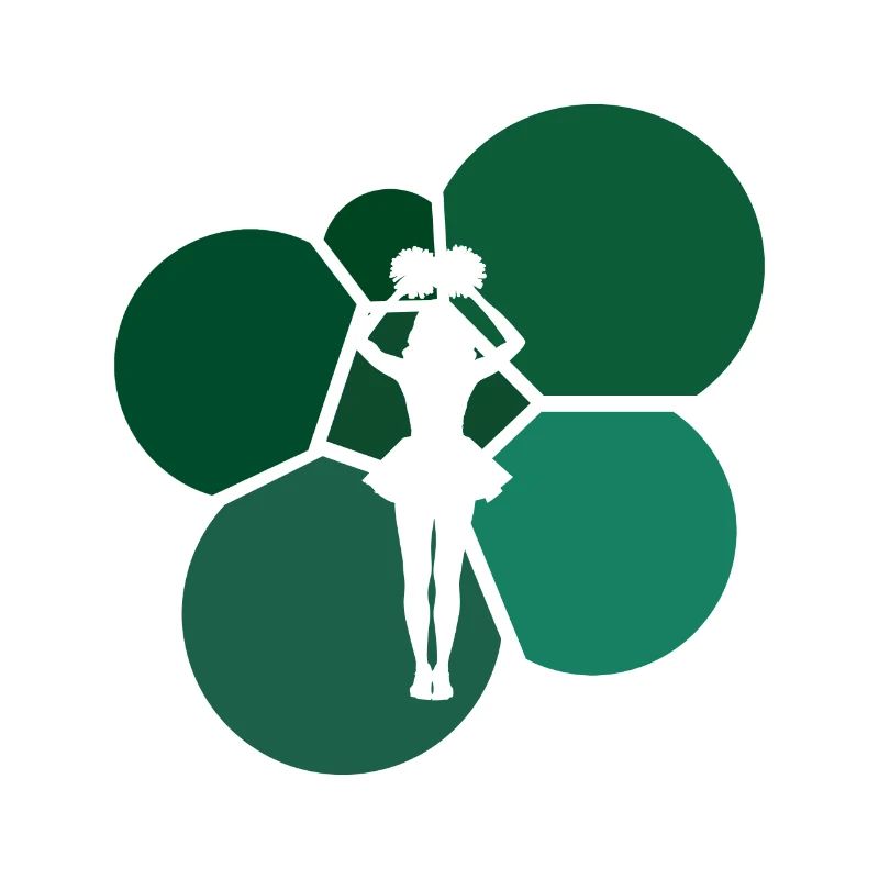 Girlie Mädchen Cheerleading