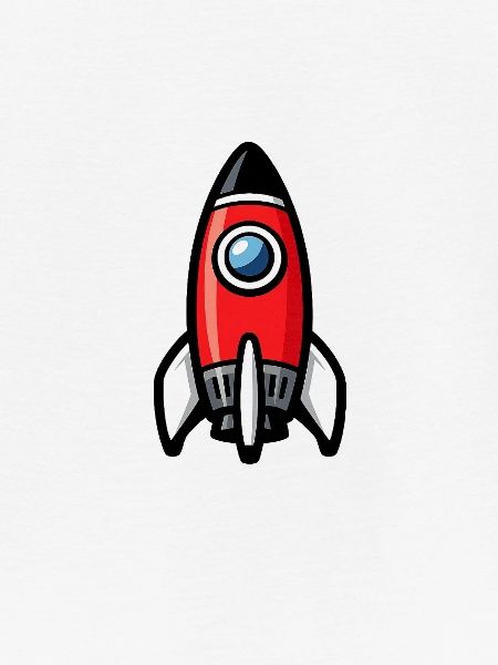 Comic Rakete Retro