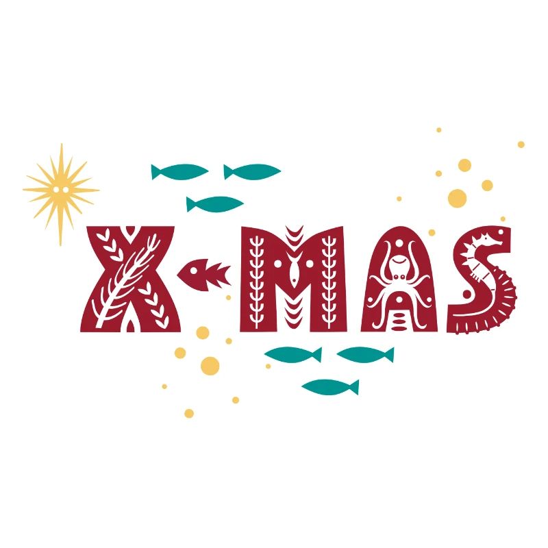 Noël de créature de mer