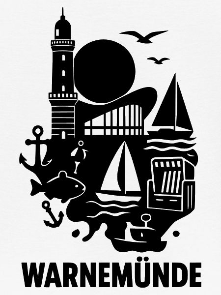 warnemünde silhouette