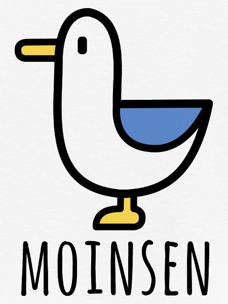 Moinsen Möwe Print
