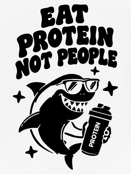 Shark Gym Tshirt Funny