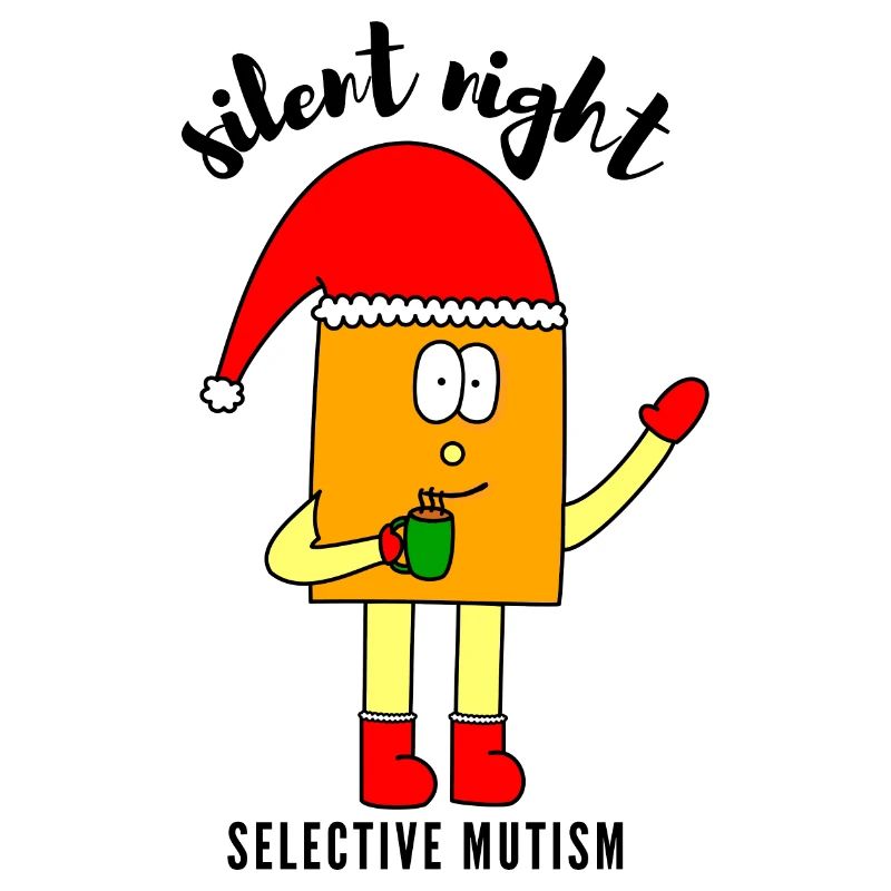 a silent night - selective mutism - Christmas