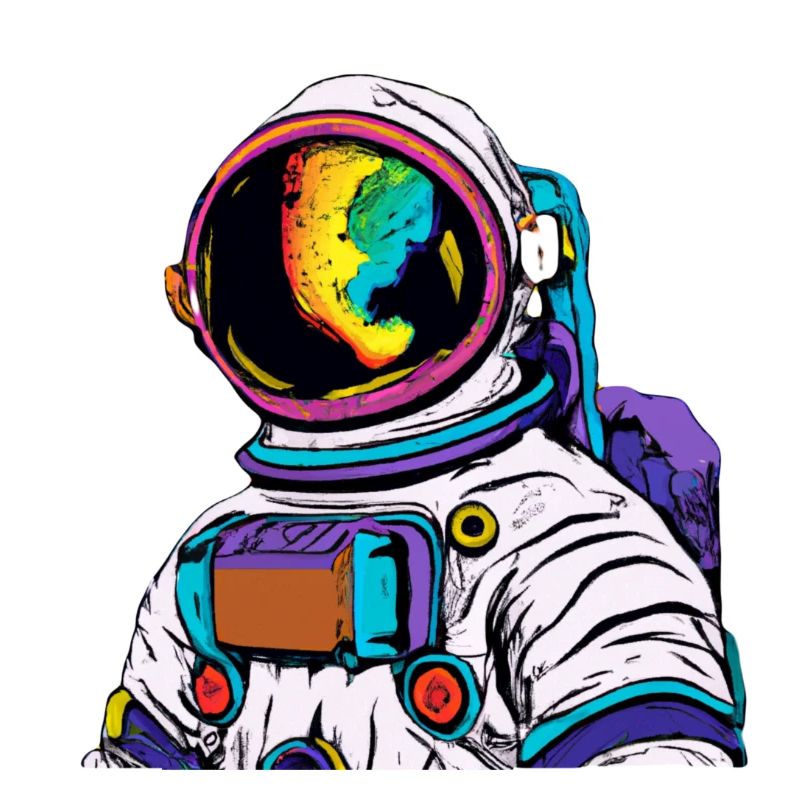 ASTRONAUT - SPACE - UNIVERSE - COMET