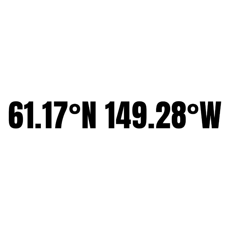 Anchorage, Alaska, USA Coordinates
