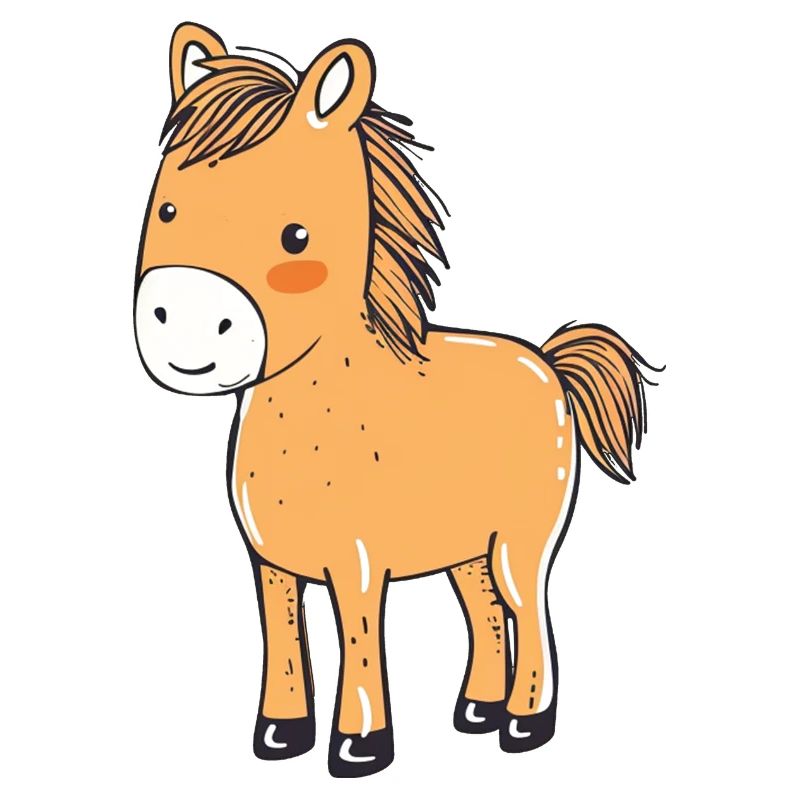 Cavalier de sabots de cheval