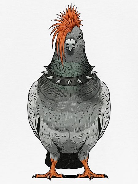 Punk Taube
