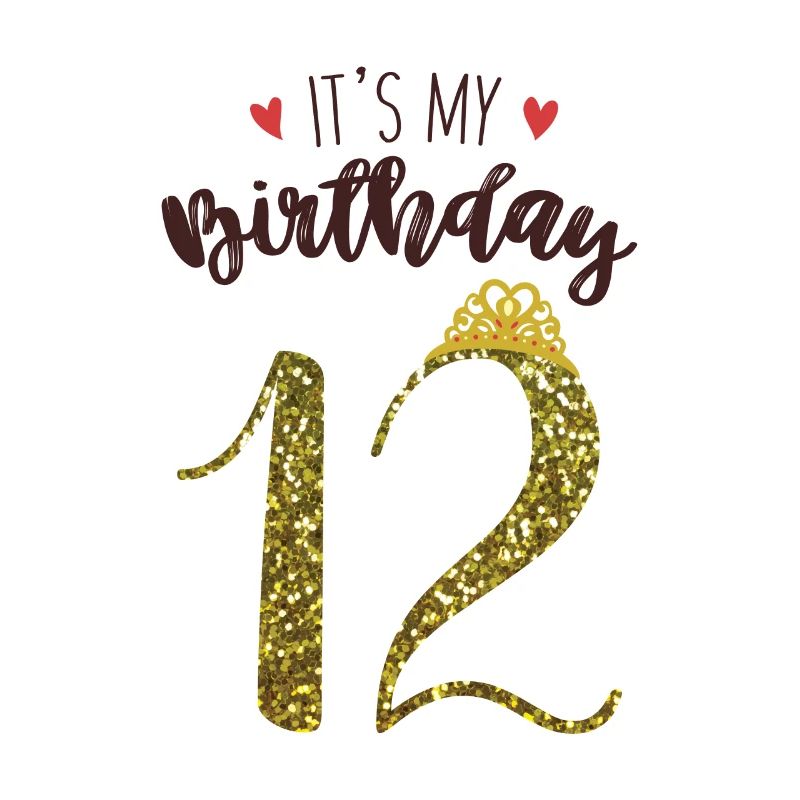 12. Geburtstag Mädchen Geschenk Prinzessin