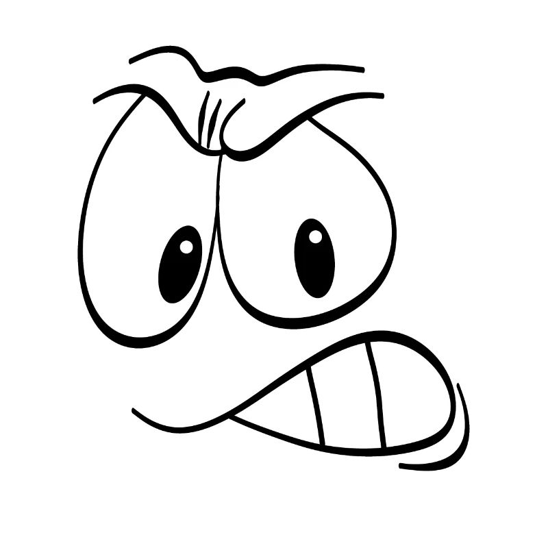 Comic face