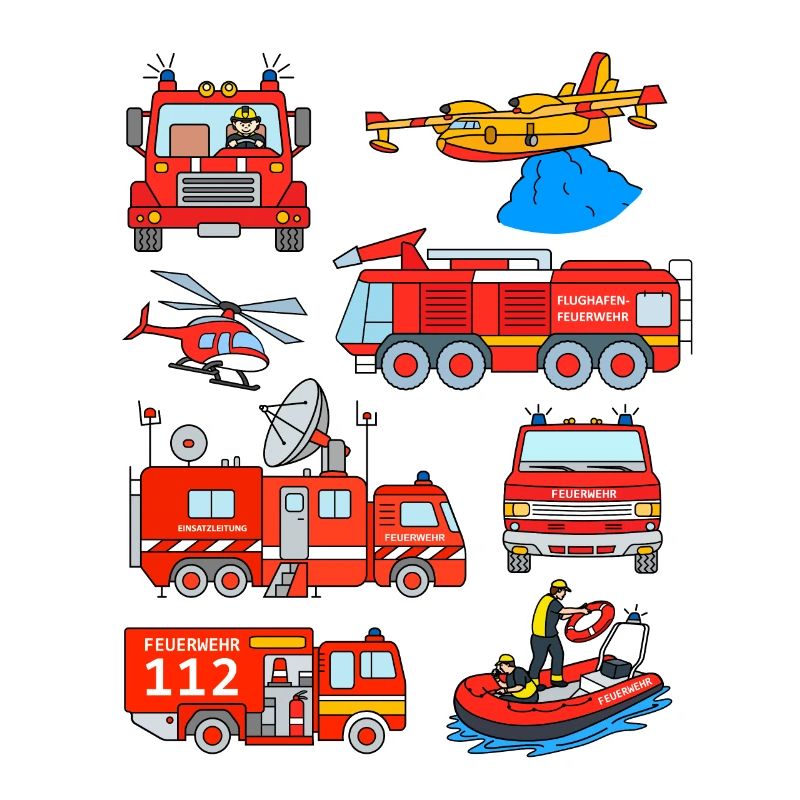 German Fire Trucks Fire Engines