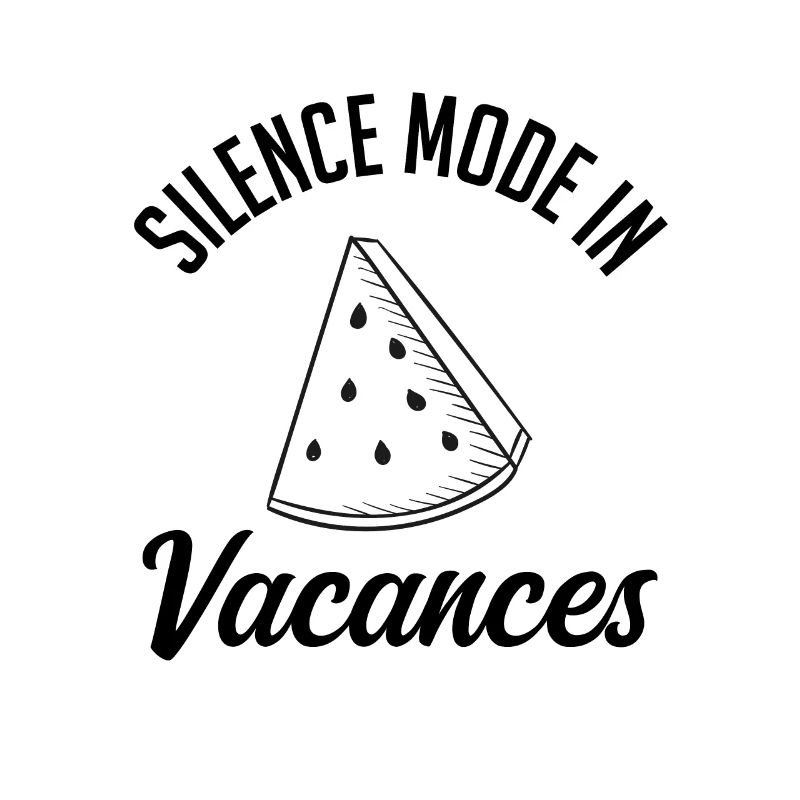silence mode in vacance.