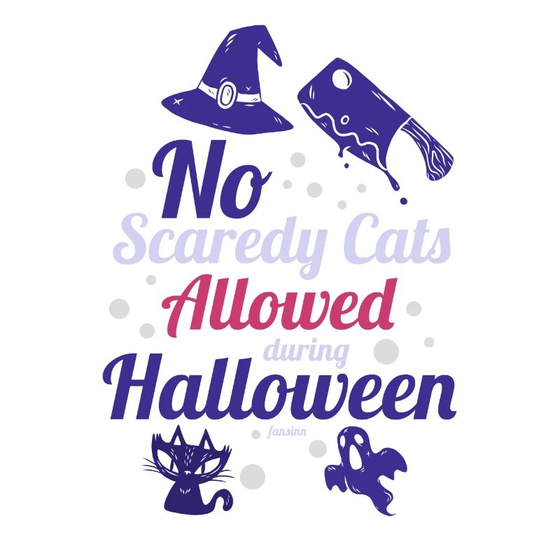 No anxious cats are allowed on Halloween