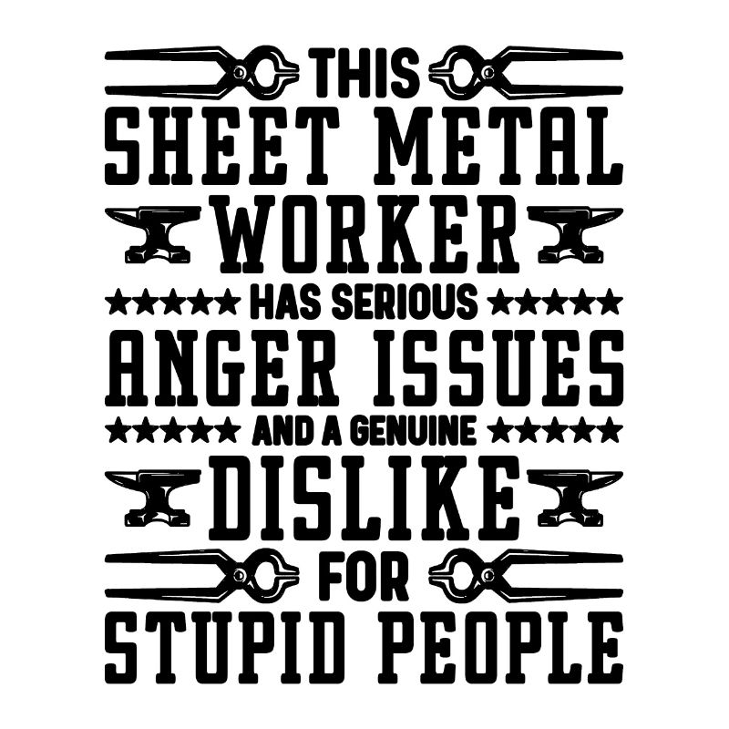 This Sheet Metal Worker Has Mechanic Metal Workers