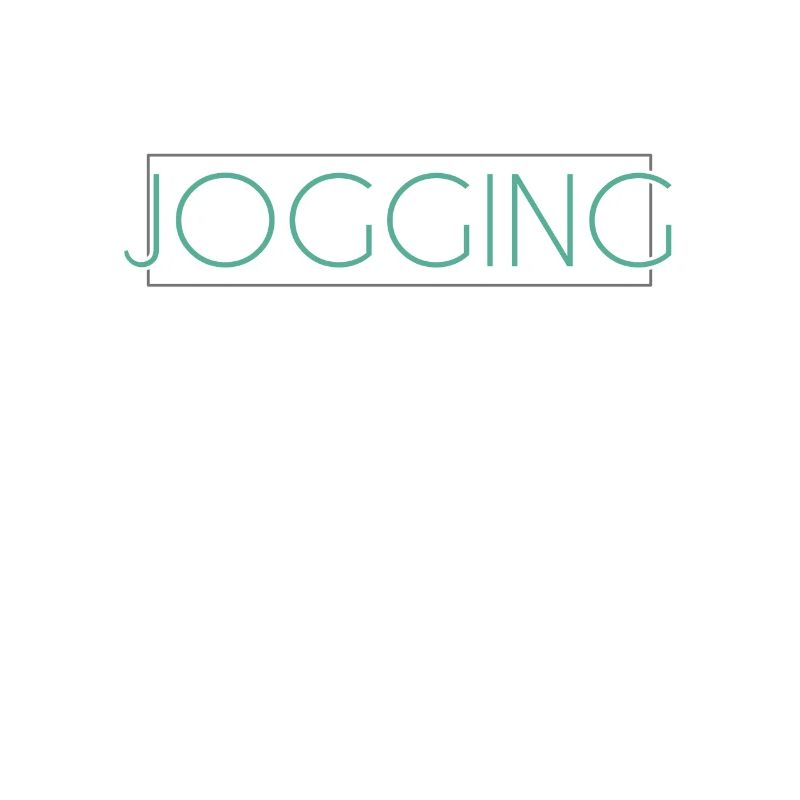 Jogging Jogging lettering