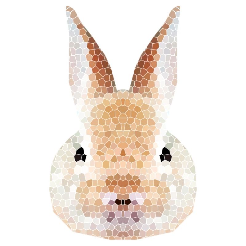 Rabbit Polygon – Low Poly