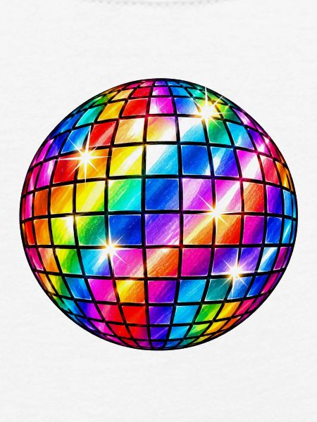 Regenbogen-Disco-Sphäre