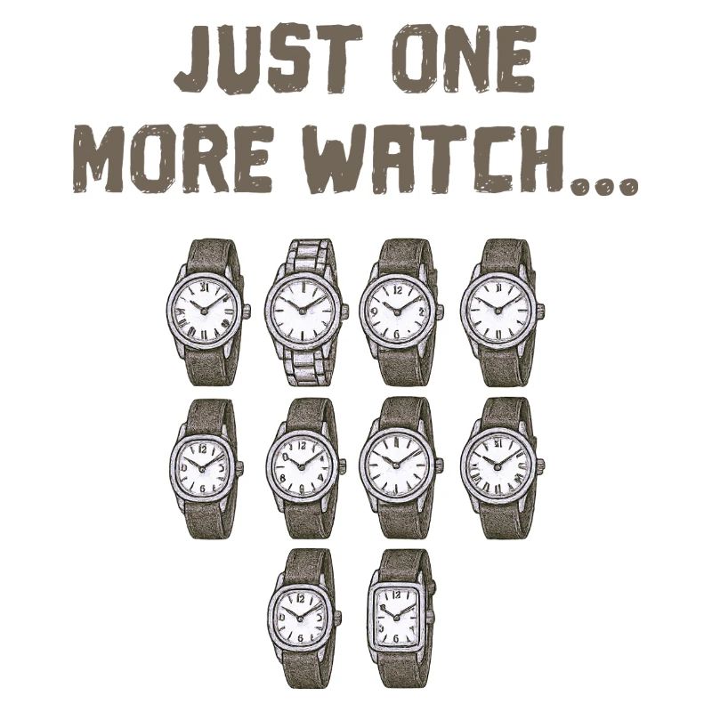Only one watch is missing from the collection
